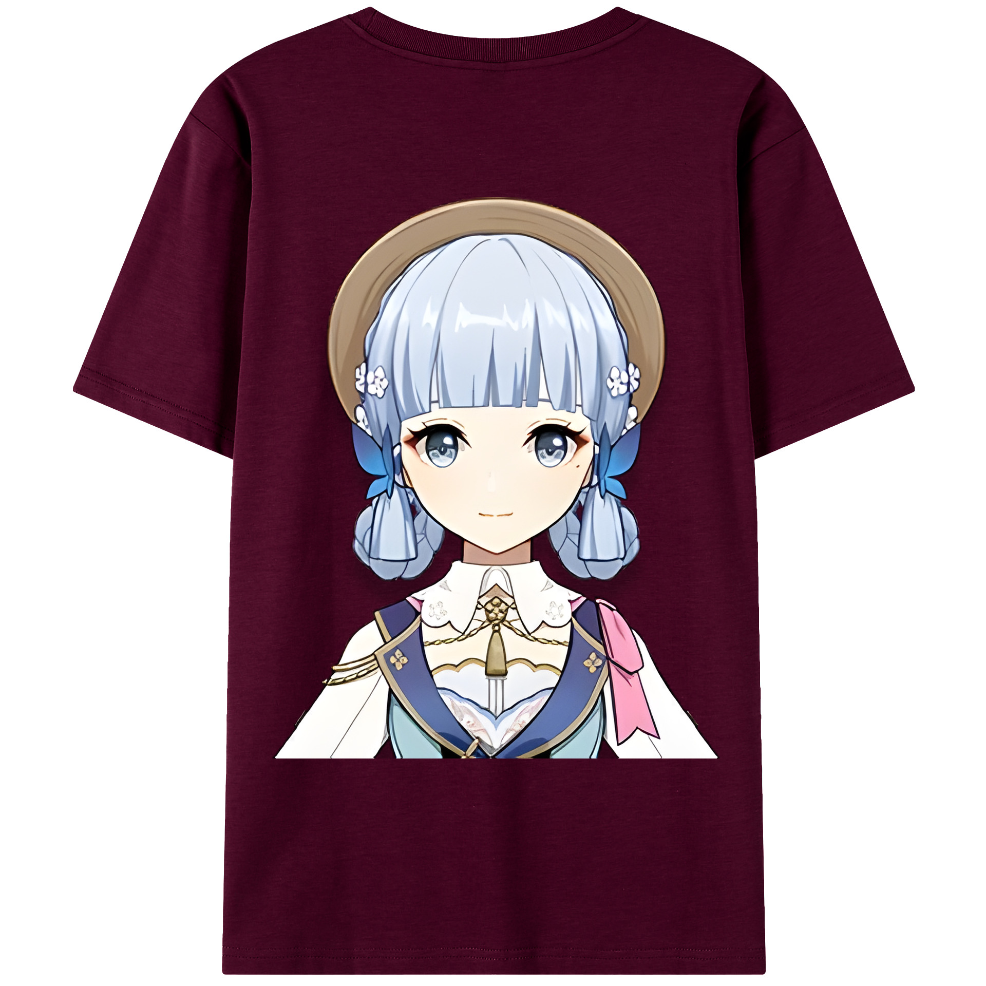 げんし神 神里綾華 神宮寺レン genshin Kamimiya Ren レディース半袖Tシャツ(バックプリント)